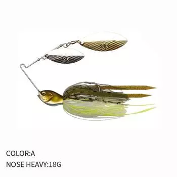 Silicone Skirt chatter Walleye Flap Beard fishing lure Buzzbait bass pike walleye spinner bait A