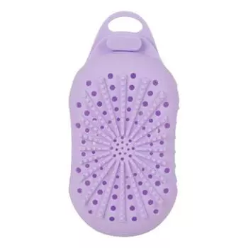 Silicone Soap Bag with Drainage Holes Button Design Dual-Sided Exfoliating Soap Pouch Soap Saver Pocket Shower Body Scrubber