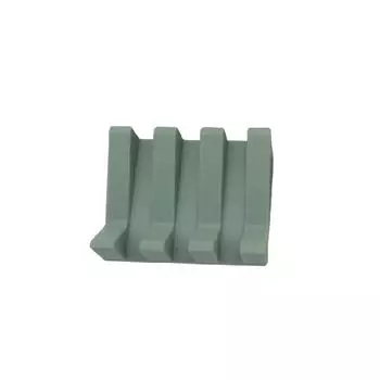 Silicone Soap Dish Dispenser Tilt Drain Soap Box Bathroom Soap Holder Kitchen Sponge Rack