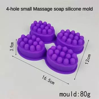Silicone Soap Mold Flexible And Non-sticky Easy To Use Comfortable Safe Resin Mold Handmade Soap Mold Wide Range Of Applications