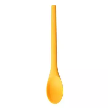 Silicone Spoon Small Spoon with Long Handle Heat Resistant Easy To Clean Non-stick Rice Spoons Tableware Utensil Kitchen Tool