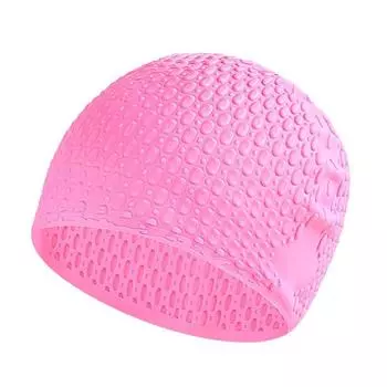 Silicone Swimming Hat Waterproof Bathing Caps Elastic Diving Hat Swimming Cap for Adults Children