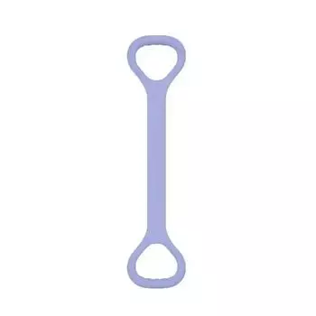 Silicone Tension Rope Open Back Beauty Back Yoga Elastic Tension Device Open Shoulder Stretch Gym 8 Words Women Tension Blue