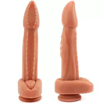 Силикагель для взрослых женщин, изогнутый толстый длинный дилдо для мастурбации, точка G, искусственный пенис, секс-игрушки, новый безопасный материал, без запаха, мягкий и безопасный для нас 25