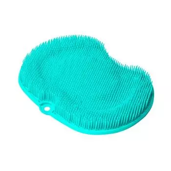 Силикагель нескользящий коврик для дома ленивые ноги ванна щетки для чистки ног пилинг для ног массажная подушка с присосками розовый