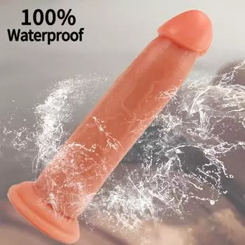 Силикагель, ощущение настоящей кожи, реалистичный фаллоимитатор, раздвижная крайняя плоть, дизайн, присоска, огромный большой пенис, член для взрослых, эротическая секс-игрушка для женщин 21