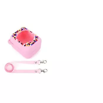 Silikonhlle kompatibel mit BITZEE Digital Pet Интерактивная виртуальная игрушка (розовый)