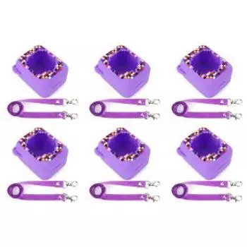 Silikonhlle kompatibel mit BITZEE Digital Pet Интерактивная виртуальная игрушка (Лила)