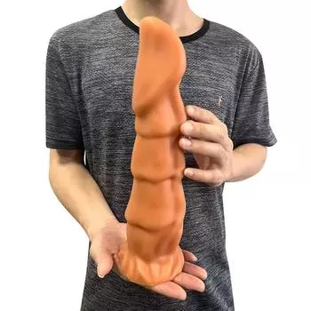 Силиконовая Анальная пробка Очень толстый фаллоимитатор Фистинг-устройство Секс-игрушка Реалистичный ремешок для пениса на члене Большой член Раб Женское доминирование БДСМ S