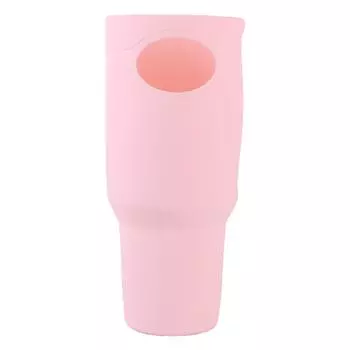 Силиконовая чашка с защитой от царапин для аксессуаров Кубка Стэнли (розовый)