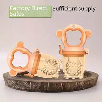 Силиконовая детская соска-пустышка для фруктов и овощей