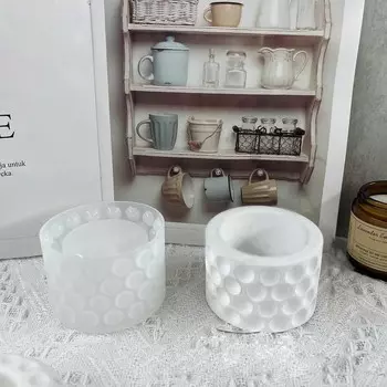 Силиконовая форма для цветочного горшка с суккулентами, коробка для хранения форм 5*7.5cm