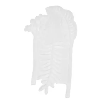 Силиконовая форма для цветочной ветки, моющиеся мягкие гибкие формы из смолы для декора аквариума