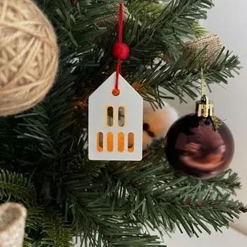 Силиконовая форма для дома для изготовления свечей, гипсовые литейные формы для мини-домов B