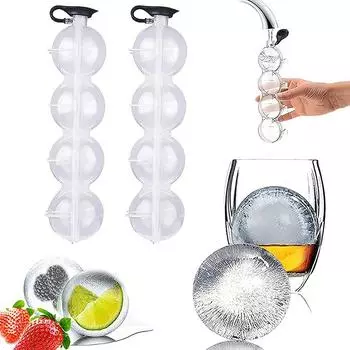 Силиконовая форма для льда для потягивания виски, охладитель для коктейлей, вина, бара, охладитель для вина, многоразовый генератор льда, барные принадлежности для вечеринок