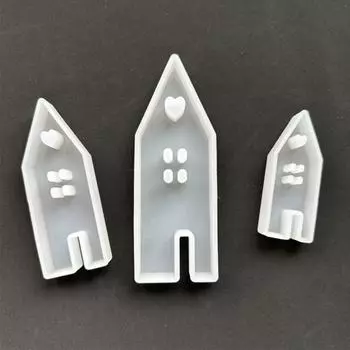 Силиконовая форма для литья свечей в виде сердца, форма для мыла, форма для выпечки холатного печенья, сделай сам, ремесло S