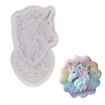 Силиконовая форма для лошади, форма для помадки, инструменты для украшения торта, форма для шоколадной мастики