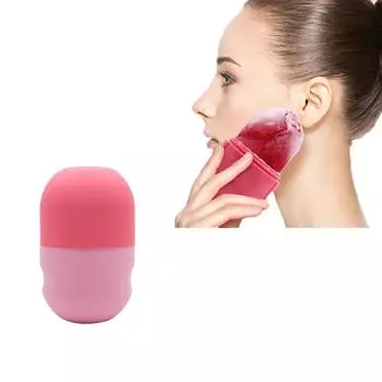 Силиконовая форма для массажа кубиками льда для лица, контурный ролик для лица, уход за кожей лица