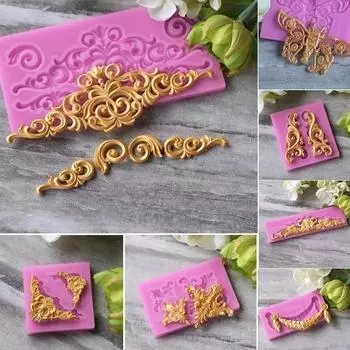 Силиконовая форма для помадки, форма для торта, форма для мыла, шоколада, глиняная форма «сделай сам» A