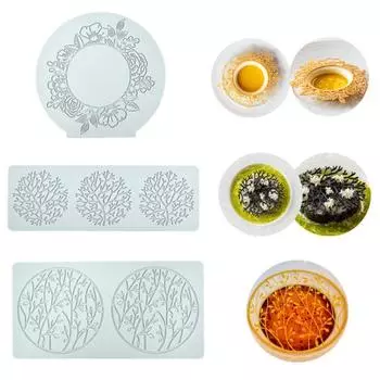 Силиконовая форма для помадки, пищевая, не деформируется, легко снимается, без запаха, повторно используется для выпечки, многофункциональная круглая форма A