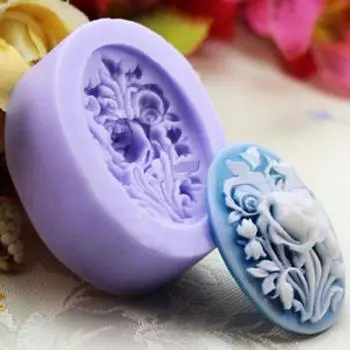 Силиконовая форма для помадки с цветком розы, форма для украшения торта, шоколадная форма для выпечки, инструмент