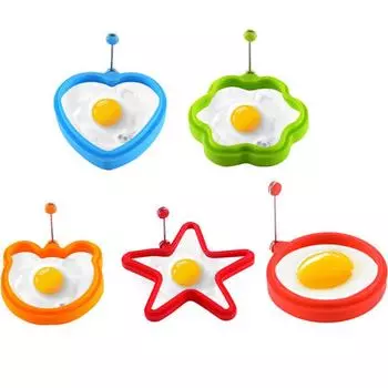Силиконовая форма для яичницы-блинчиков Форма для яичницы-блинчиков Форма для омлета Силиконовая форма для выпечки для приготовления завтрака Сковорода для духовки Кухня