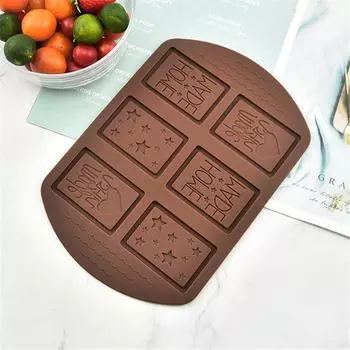 Силиконовая форма для шоколада, несколько квадратных форм, форма для торта, десертов, желе, конфет, 3D, DIY, многоразовая форма для выпечки, кухонные принадлежности CHINA