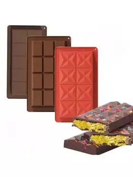 Силиконовая форма для шоколада с антипригарным покрытием, пищевая глубокая форма для шоколада в Дубае, форма для фисташкового шоколада со скребком