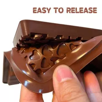 Силиконовая форма для шоколадных батончиков, формы для выпечки, силиконовые формы для помадки, желе, конфет, формы для расплавления шоколадного воска шоколадный