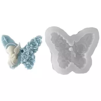 Силиконовая форма для создания ароматерапии в виде бабочки. Уникальные ароматизированные смоляные формы для любителей рукоделия.