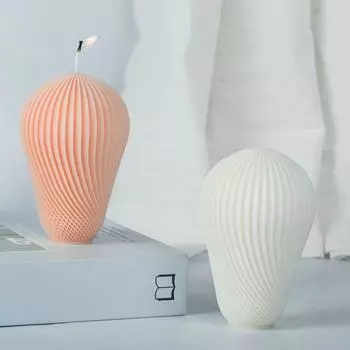 Силиконовая форма для свечей 3D мыло формы для рукоделия свечи формы для домашнего декора белый