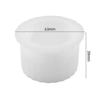 Силиконовая форма для свечей, коробки для хранения, банки, бутылки, гипсокартон, эпоксидная смола, круглые суккулентные цветочные горшки, домашний декор