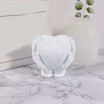 Силиконовая форма для свечей Love Heart для изготовления свечей, гипсовая форма для ароматерапии, украшения для свечей, форма для литья из эпоксидной смолы