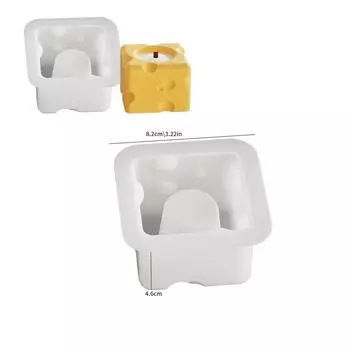 Силиконовая форма для свечей в форме сыра, лунная геометрия, сделай сам, мусс, торт, ароматерапия, мыло, шоколадная форма, подсвечник, креативное украшение