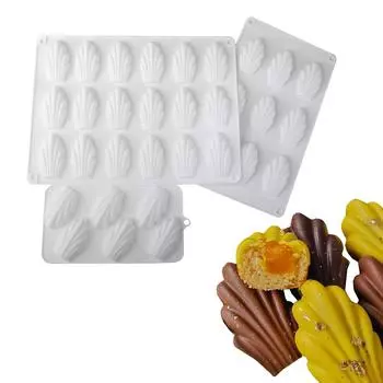 Силиконовая форма для торта Мадлен, шоколадная форма, форма для торта-ракушки, форма для выпечки
