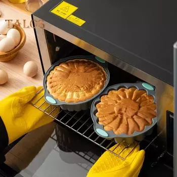 Силиконовая форма для торта с антипригарным покрытием, круглая форма для шарлотки, для чизкейка, шоколада, без бисфенола А, легко извлекаемая форма для помадки, подарок для пекарей A