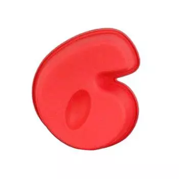 Силиконовая форма для торта в форме большого числа, устойчивая к воздействию шоколада, форма для печенья на день рождения и годовщину - 25.5*21.5*5.6cm