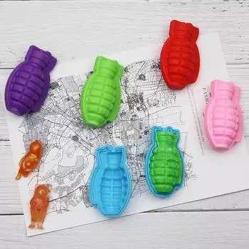 Силиконовая форма для торта в форме граната, сделай сам, пищевой высококачественный силикон, устойчивый к высоким температурам random color разноцветный