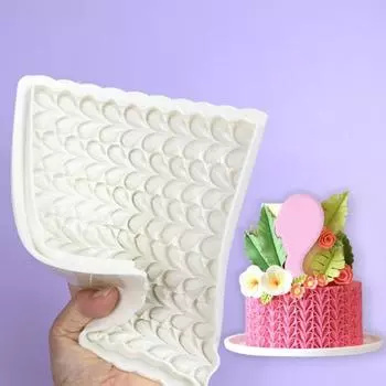 Силиконовая форма для выпечки для украшения торта, помадки, жевательной резинки, шоколадного печенья, украшения кексов, многоразовая кухонная основа для домашнего ресторана, пекарни A