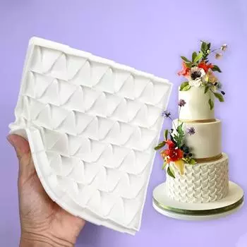 Силиконовая форма для выпечки для украшения торта, помадки, жевательной резинки, шоколадного печенья, украшения кексов, многоразовая кухонная основа для домашнего ресторана, пекарни A