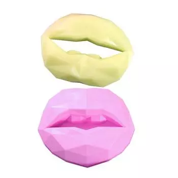 Силиконовая форма для выпечки, креативная силиконовая форма для печенья, форма для губ, форма для помадки, маленькая форма для выпечки торта, десерта, инструмент для выпечки тортов розовый