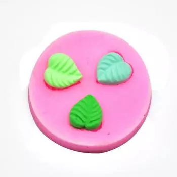 Силиконовая форма для выпечки шоколадной помадки розовый