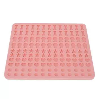 Силиконовая форма для выпечки в форме сердца, кости, звезды, рыбы, конфет, силиконовая форма для печенья, желе, лакомств для собак