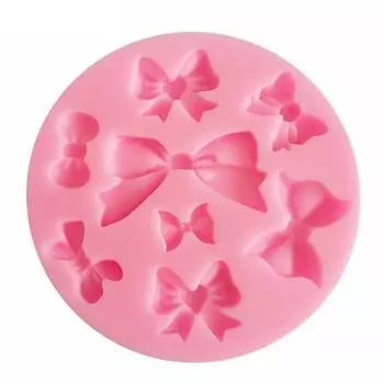 Силиконовая форма с бантом «сделай сам», инструмент для украшения торта, помадки, печенья, шоколада, выпечки