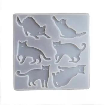 Силиконовая форма с кристаллом t, персонализированная форма для подвесок, смоляная форма для изготовления ювелирных изделий, форма животного, эпоксидная форма для женщин