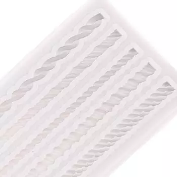 Силиконовая форма «сделай сам», форма для шоколадного торта, пятиниточная форма для выпечки, кухонная форма белый