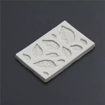 Силиконовая форма в форме листа, листья, декор для торта, формы для печенья с помадкой, инструмент для выпечки