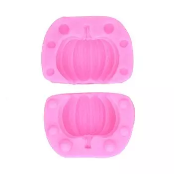 Силиконовая форма в форме тыквы в виде мультфильма, пищевая форма для выпечки, инструменты для пудинга, мороженого, торта Хан Pink Pink