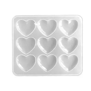 Силиконовая форма в виде сердца персика с лицом, эпоксидная смола, форма для ювелирных изделий, форма для литья из смолы, подходит для поделок из смолы