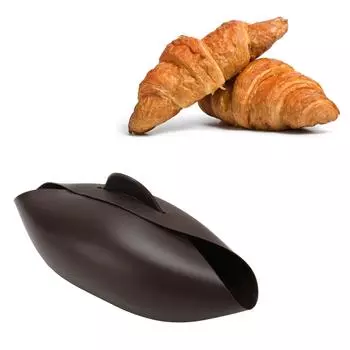 Силиконовая хлебопечка Cloche Bread Baker Хлебопечка Чаша для выпечки хлеба Форма для хлеба Легко снимаемая Устойчива к высоким температурам коричневый